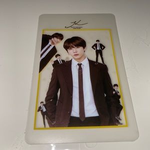 BTS kpop jungkook clear photocard